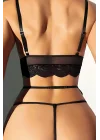 Dantel Detay Bralet Fantezi Jartiyer Fantezi Takım