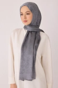 Belli Fresh Pamuk Kumaş Liva Şal - Gri