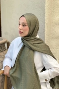İpeksi Jakar Kumru Desen - Haki