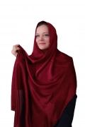 Janjan Şal - Bordo