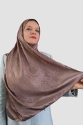 Mila Jakar Şal - Kahverengi