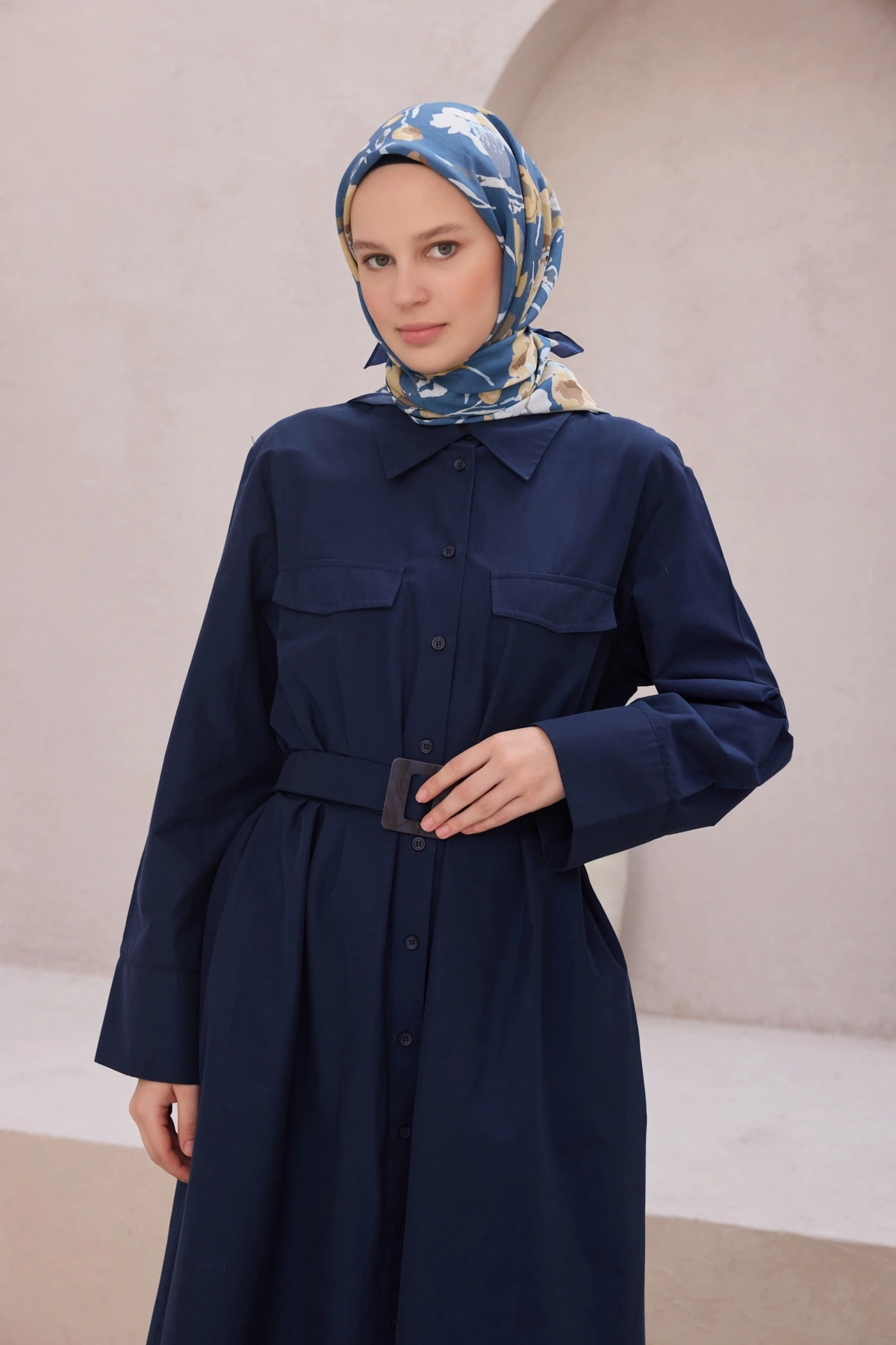 Belli Fresh Modal Eşarp 2101 - Lacivert