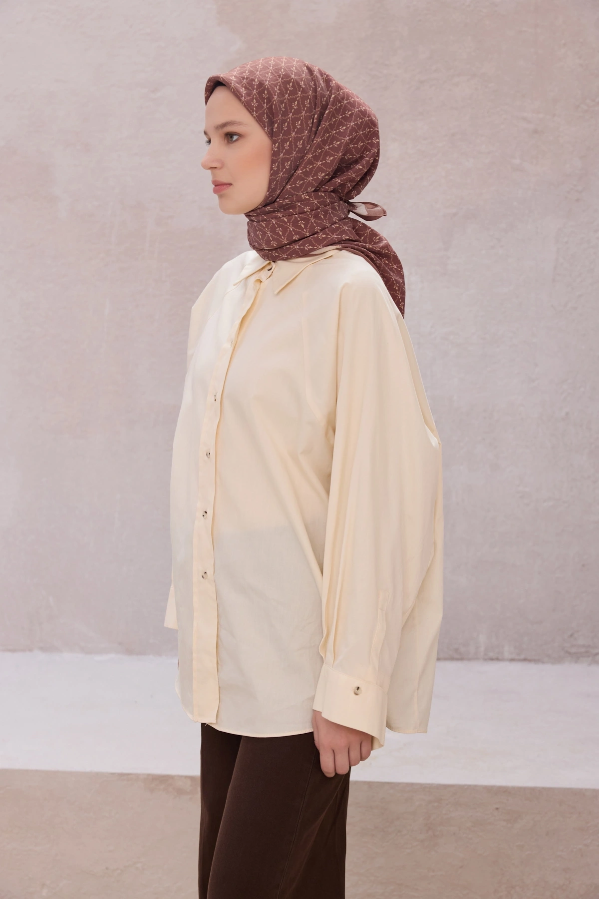 Belli Fresh Modal Eşarp 2103 - Kahverengi