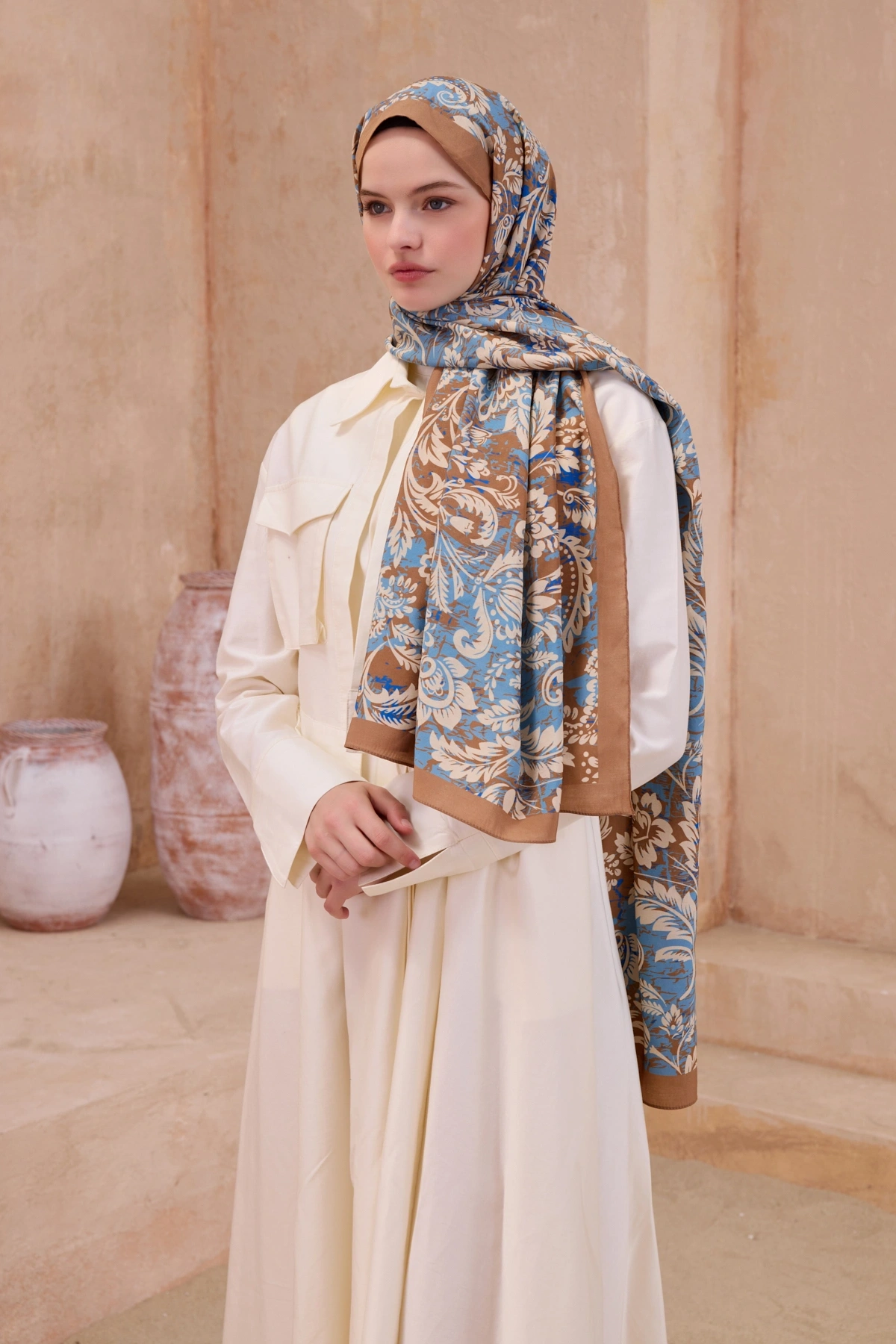 Belli Fresh Modal Şal 4 - Kahve