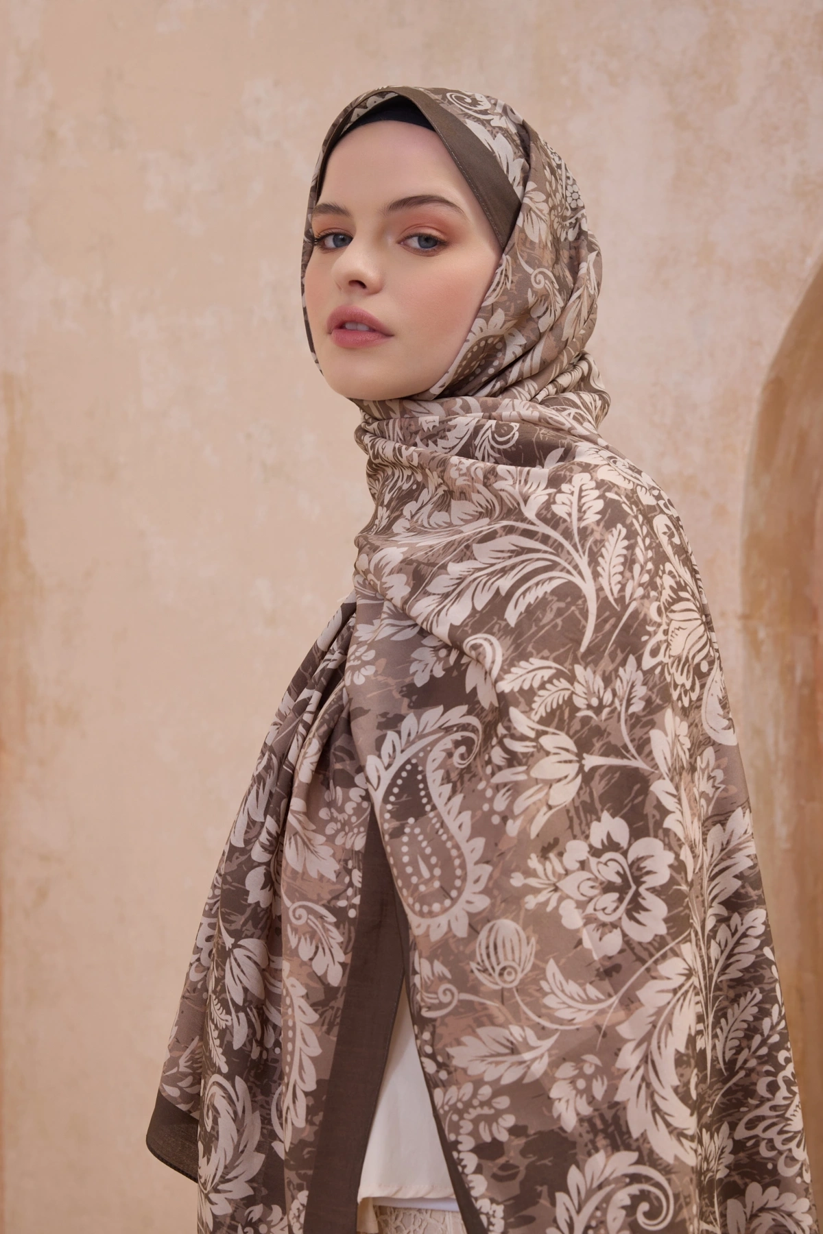 Belli Fresh Modal Şal 4 - Vizon