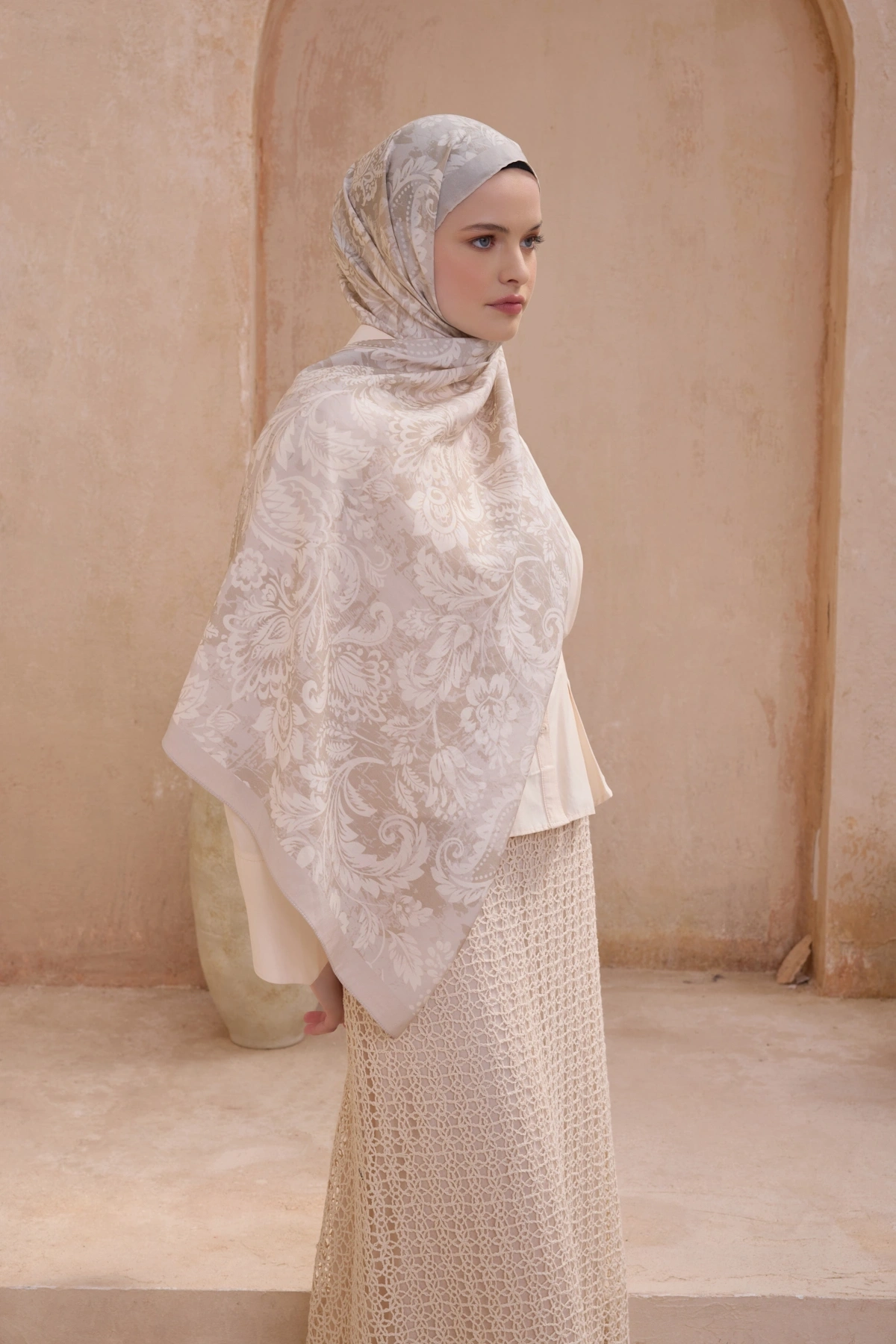 Belli Fresh Modal Şal 4 - Bej