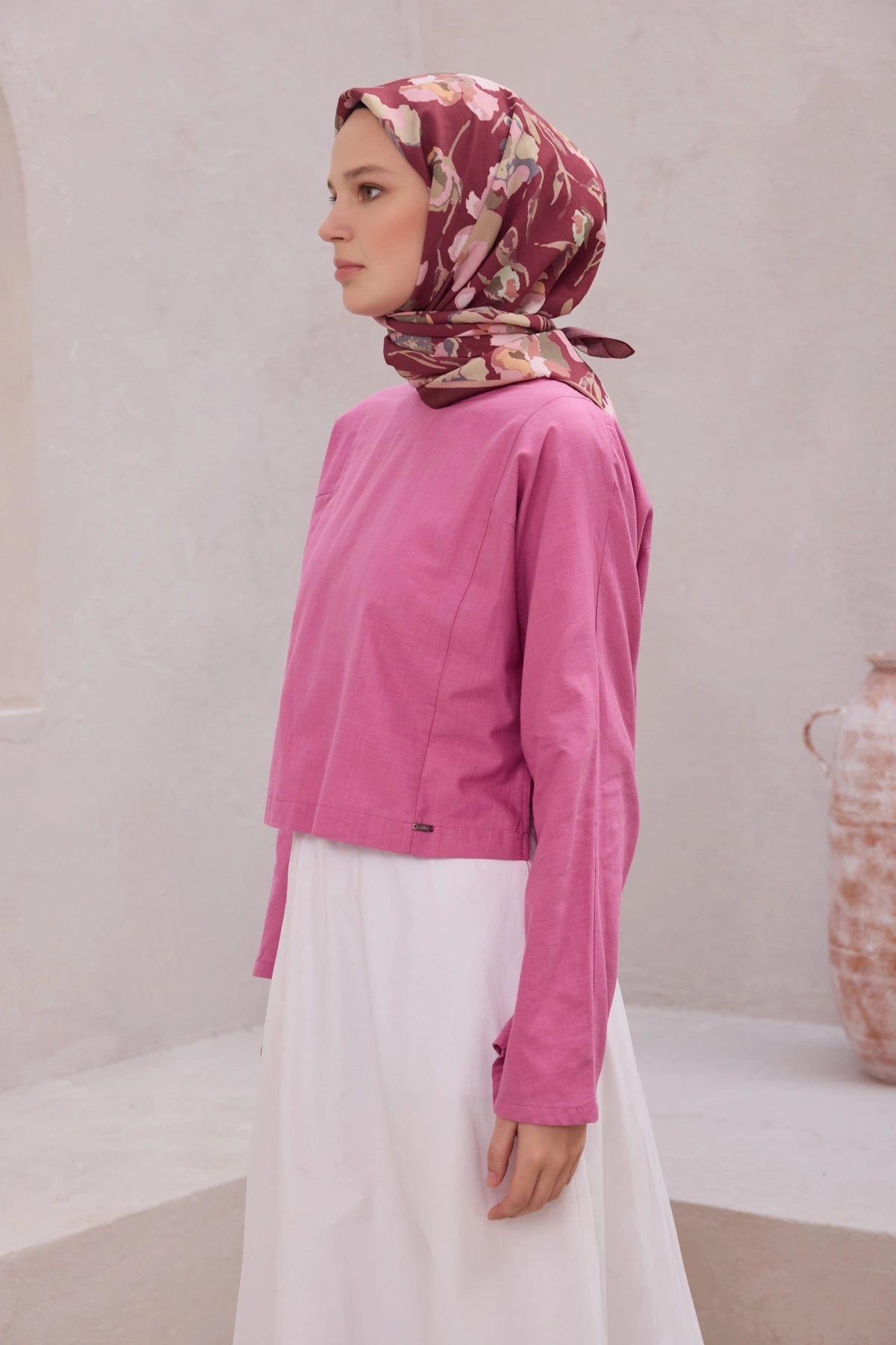 Belli Fresh Modal Eşarp 2101 - Bordo