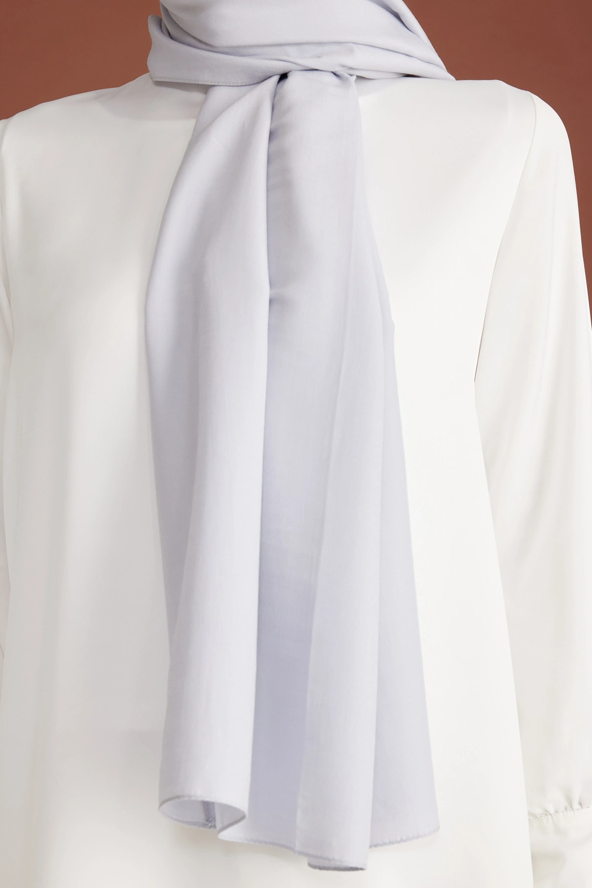 Belli Fresh Tencel Kumaş Floransa Şal - Gümüş