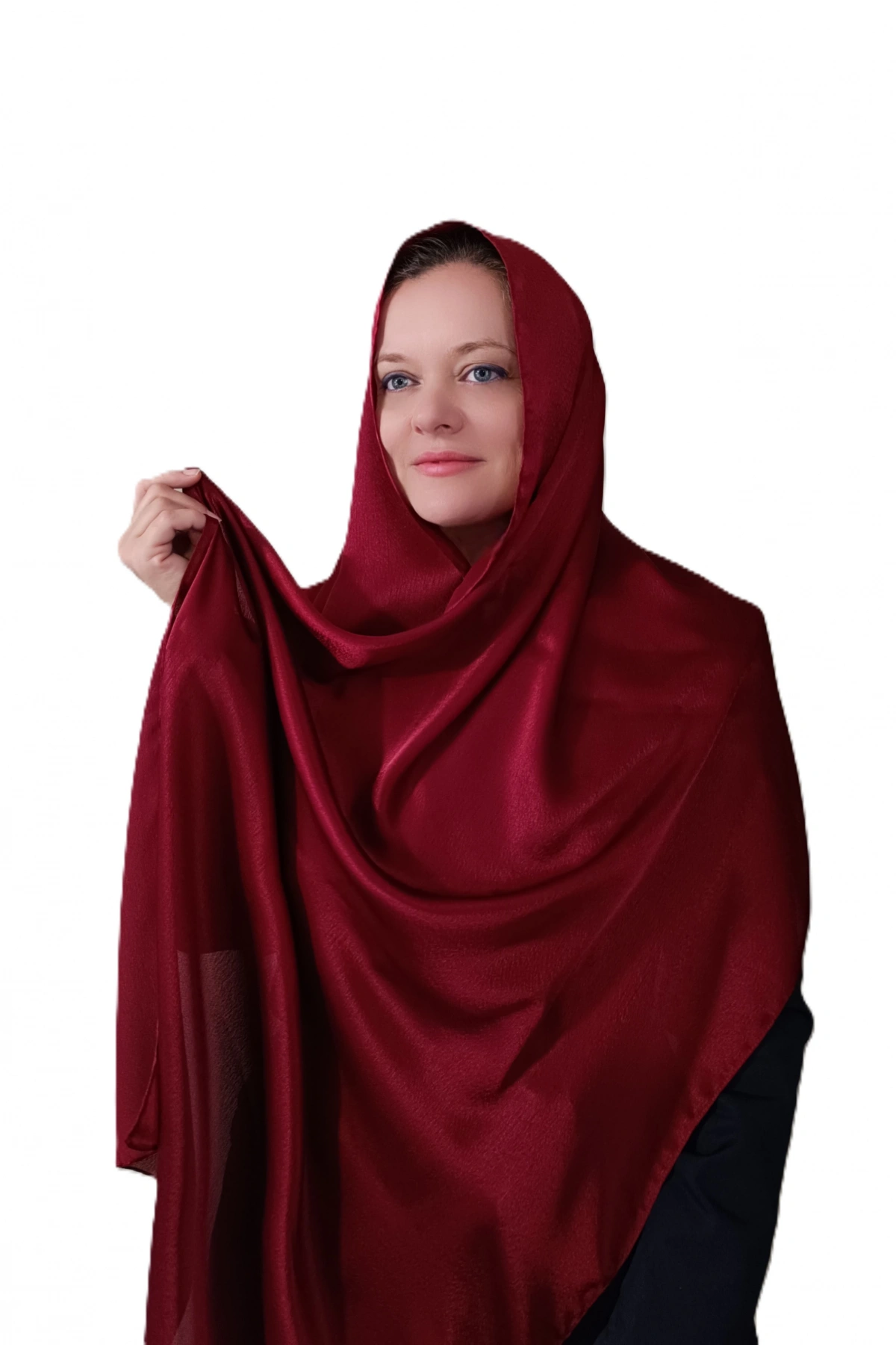 Janjan Şal - Bordo