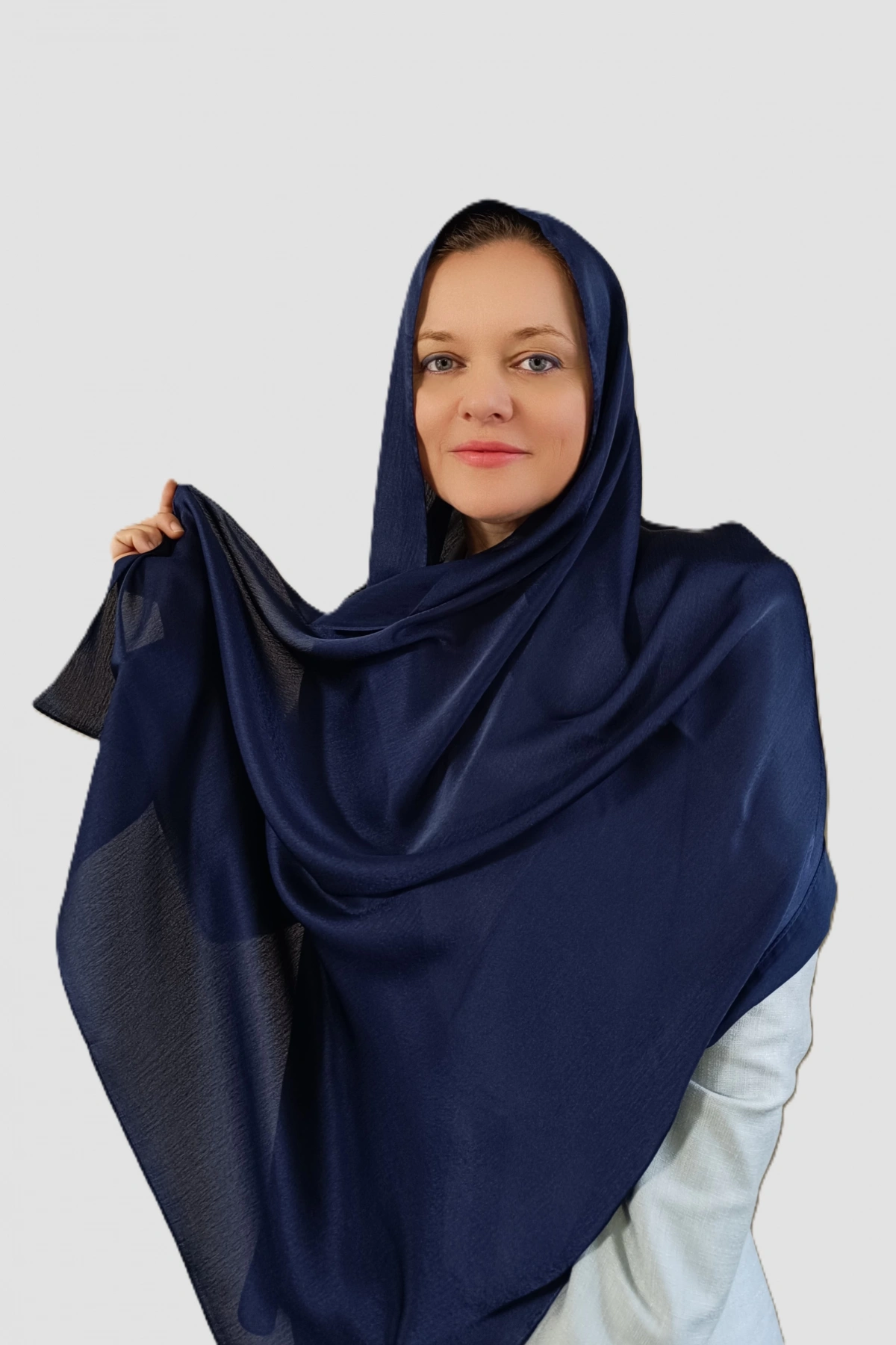 Janjan Şal - Lacivert