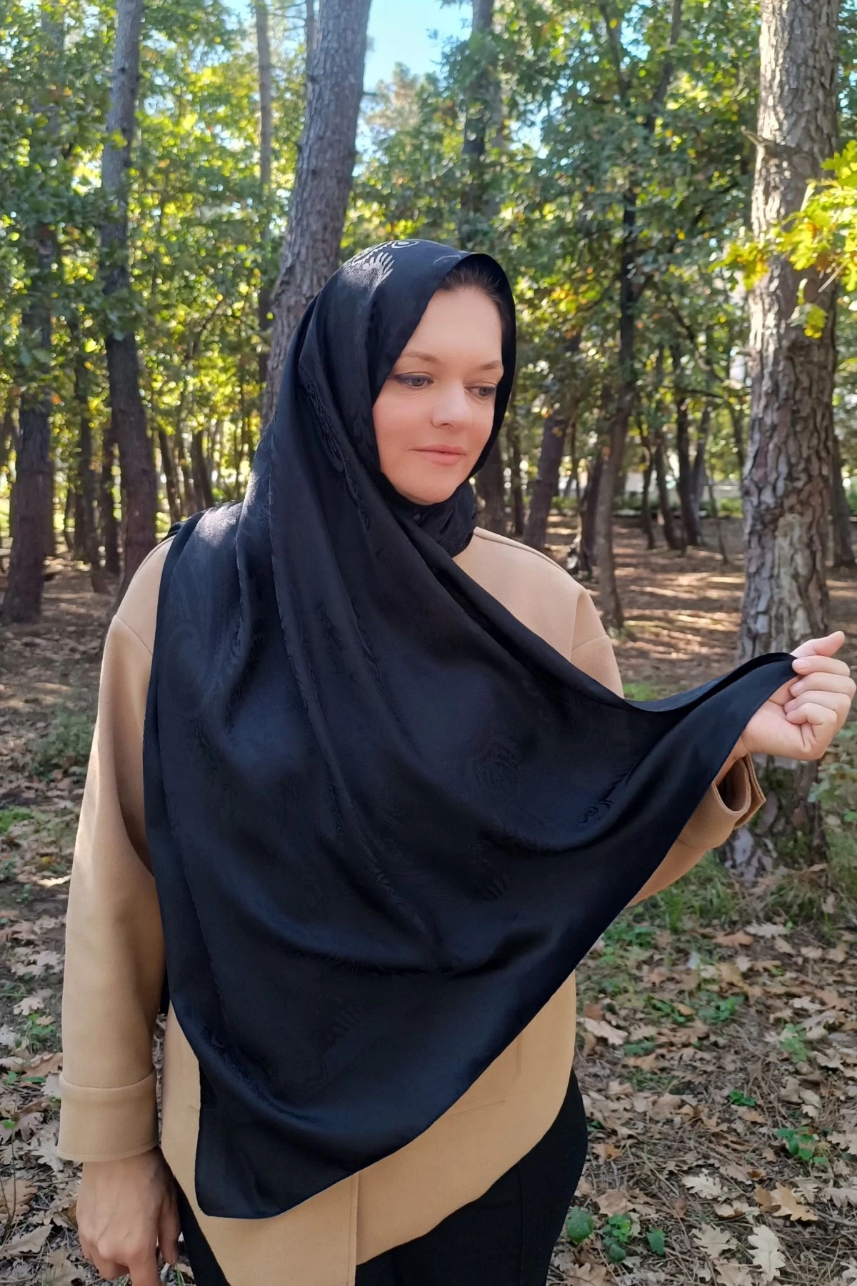 Mila Jakar Şal - Lacivert