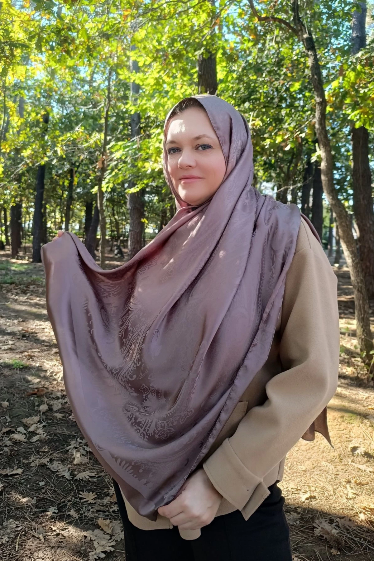 Mila Jakar Şal - Gül Kurusu