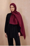 Belli Fresh Pamuk Kumaş Nora Şal - Bordo