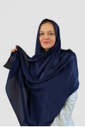 Janjan Şal - Lacivert