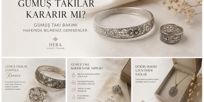 Gümüş Takılar Kararır mı? Gümüş Takı Bakımı Hakkında Bilmeniz Gerekenler