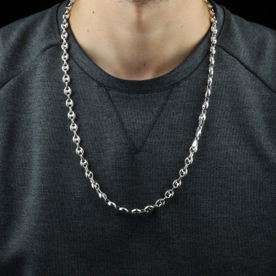 925 Ayar Gemici Erkek Gümüş Kolye