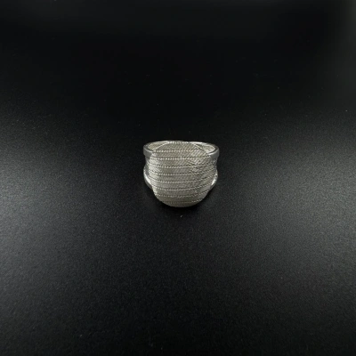 925 Ayar Hasır Model Trabzon Hasırı Gümüş Yüzük