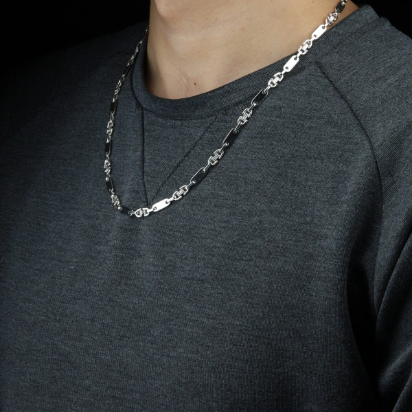 925 Ayar Valter Zincir Erkek Gümüş Kolye