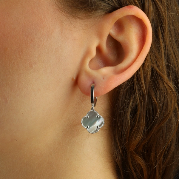 925 Ayar Gümüş Yonca Set