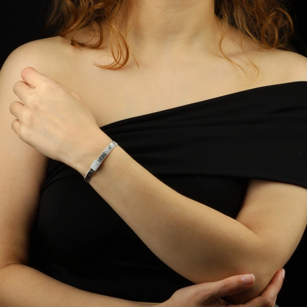 925 Ayar Gümüş Kelepçe