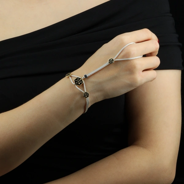 925 Ayar Kadın Şahmeran Gümüş Bileklik