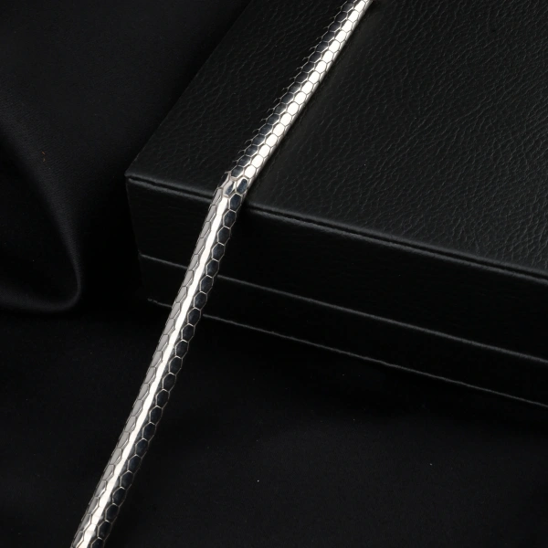 925 Ayar Snake Vip Gümüş Bileklik