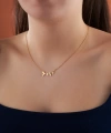 14 Ayar Altın Barış Güvercini Kolye