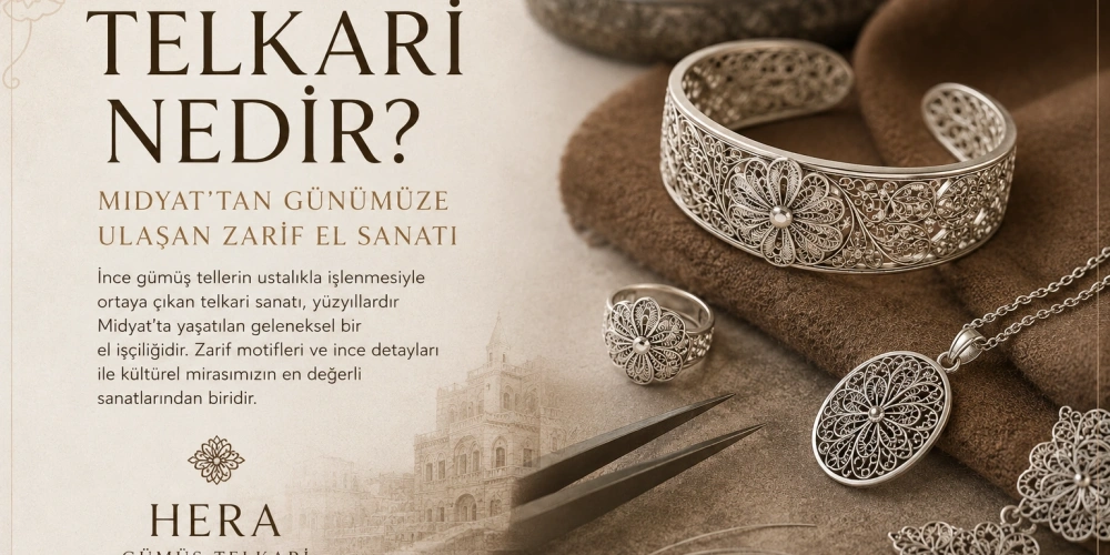Telkari Nedir? Midyat’tan Günümüze Ulaşan Zarif El Sanatı