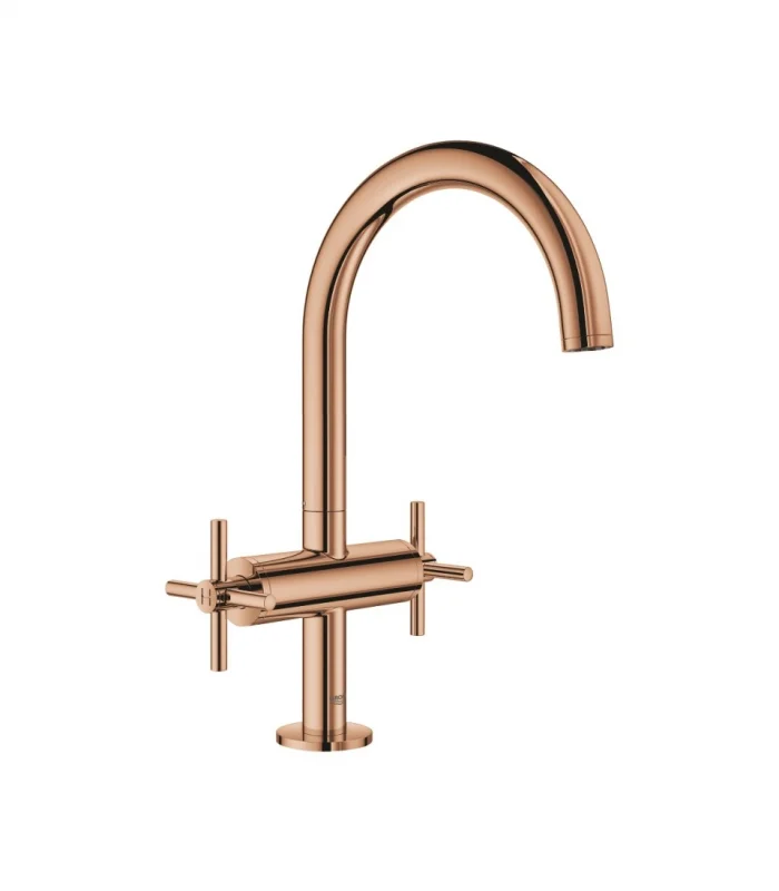 Grohe Atrio Tek Delikli Lavabo Bataryası 1/2 L-Boyut Warm Sunset