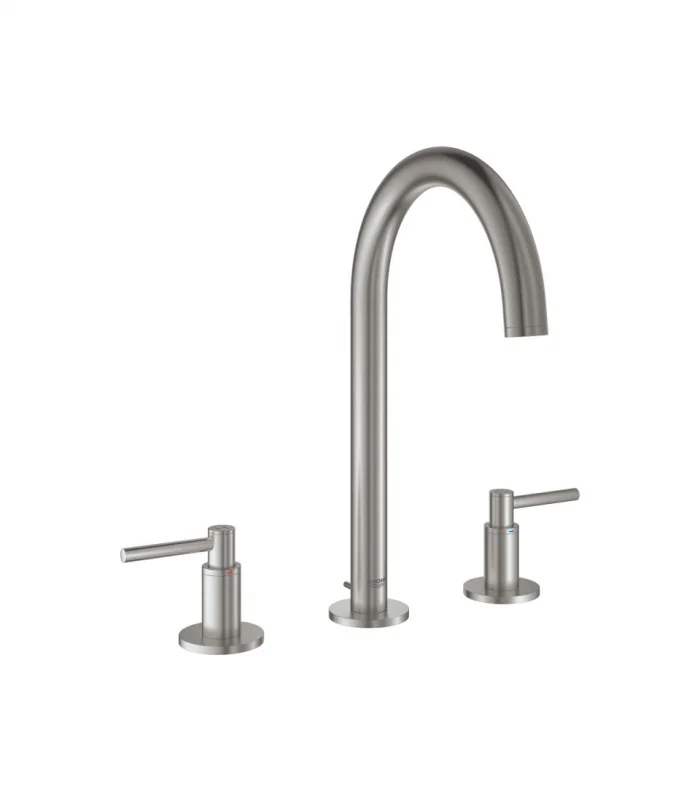 Atrio 3 Delikli Lavabo Bataryası 1/2 M-Boyut SuperSteel