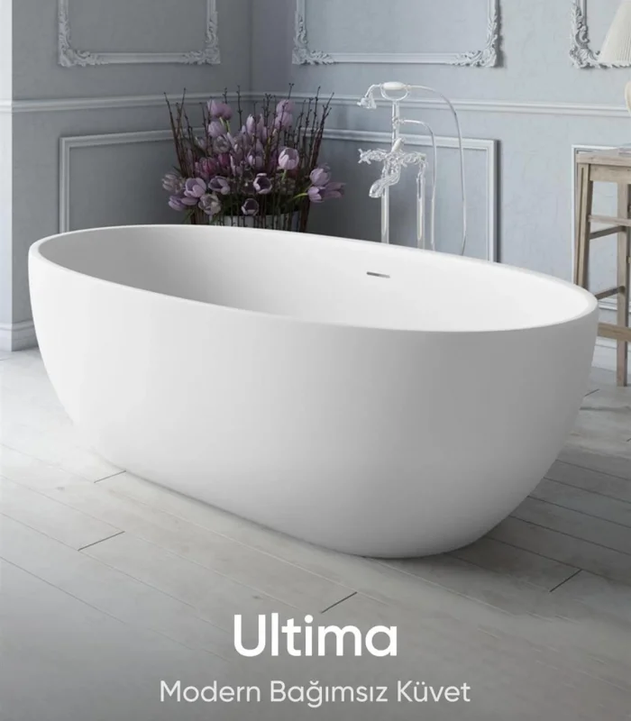 Ultima Beyaz Bağımsız Küvet