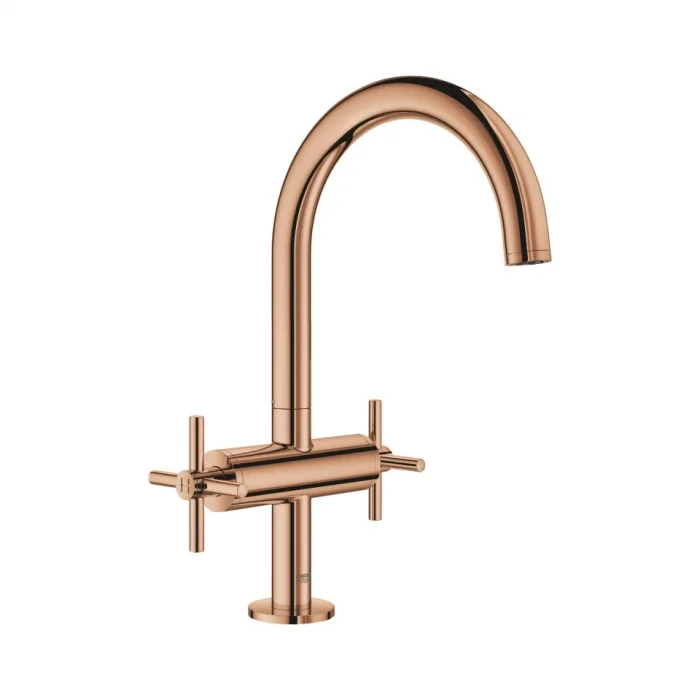 Grohe Atrio Tek Delikli Lavabo Bataryası 1/2 L-Boyut Warm Sunset