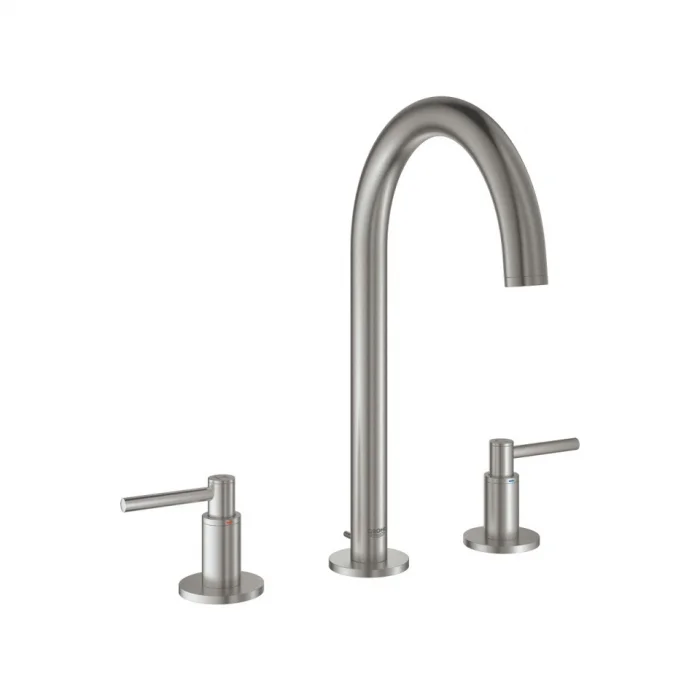 Atrio 3 Delikli Lavabo Bataryası 1/2 M-Boyut SuperSteel