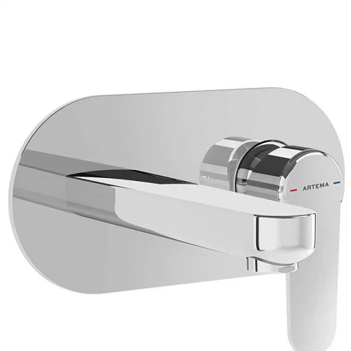 Vitra Root Round Ankastre Lavabo Bataryası Krom