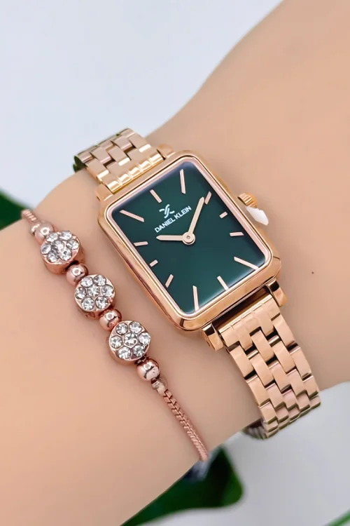 Daniel Klein Çelik Kordon Kadın Kol Saati 3 Atm Suya Dayanıklı Rose zmdk1187