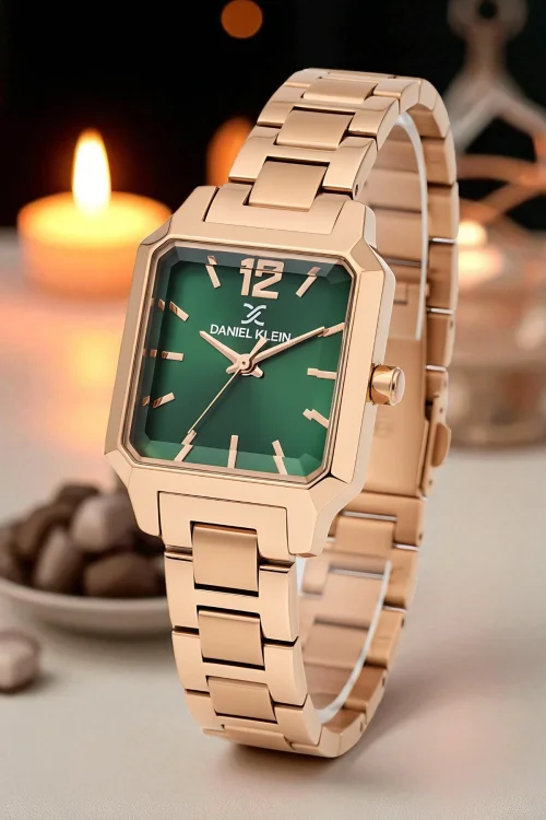 Daniel Klein Kadın Kol Saati, Çelik Kordon&Kasa+Bileklik Hediyeli Rose zmdk1199