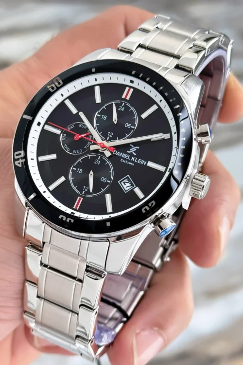 Daniel Klein Erkek Kol Saati Exclusive Function Çelik Kordon Bileklik Hediyesi ile