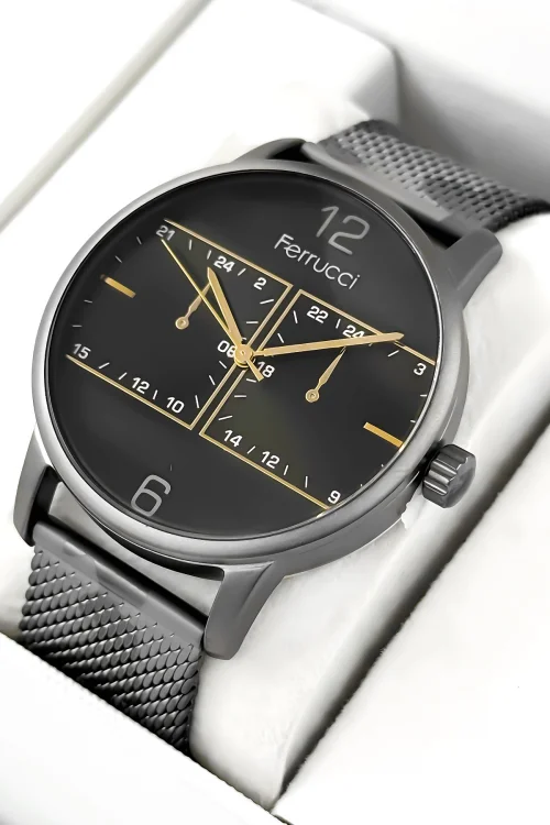 Ferrucci Erkek Kol Saati Çelik Kasa & Çelik Kordon Kamuflaj zmfer191