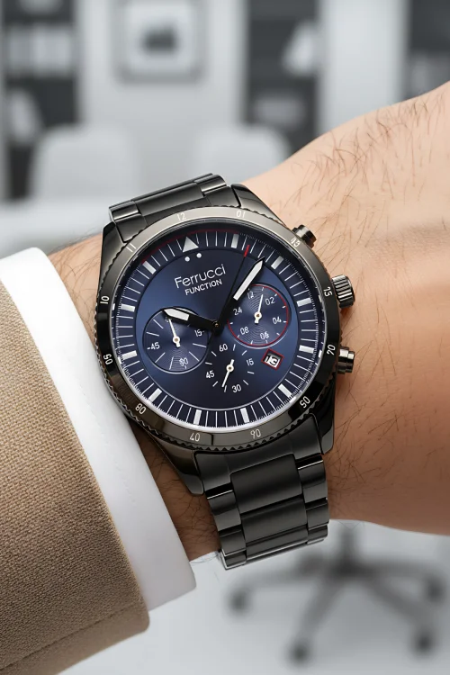 Ferrucci Function FC13907TM Erkek Kol Saati – Şıklığın ve Fonksiyonelliğin Gücü Bir Arada zmfer001