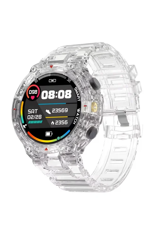 Slazenger SL.9.2429.5.01 Şeffaf Renk Outdoor Akıllı Saat Sesli Görüşme Özellikli ZMSL001