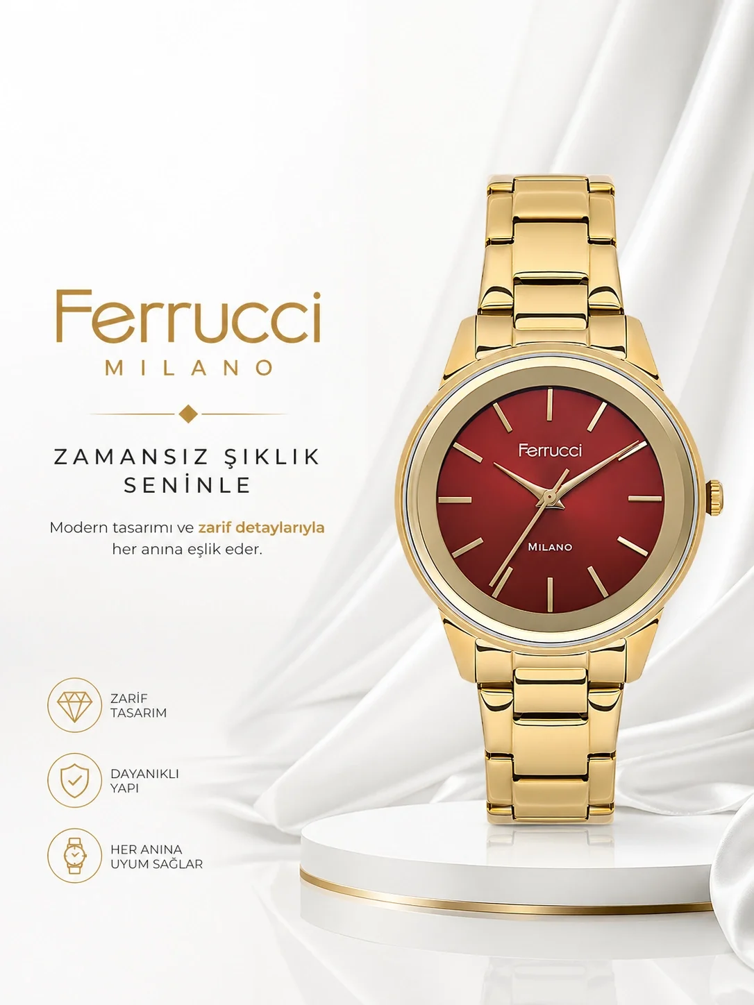 FERRUCCİ KADIN SAAT