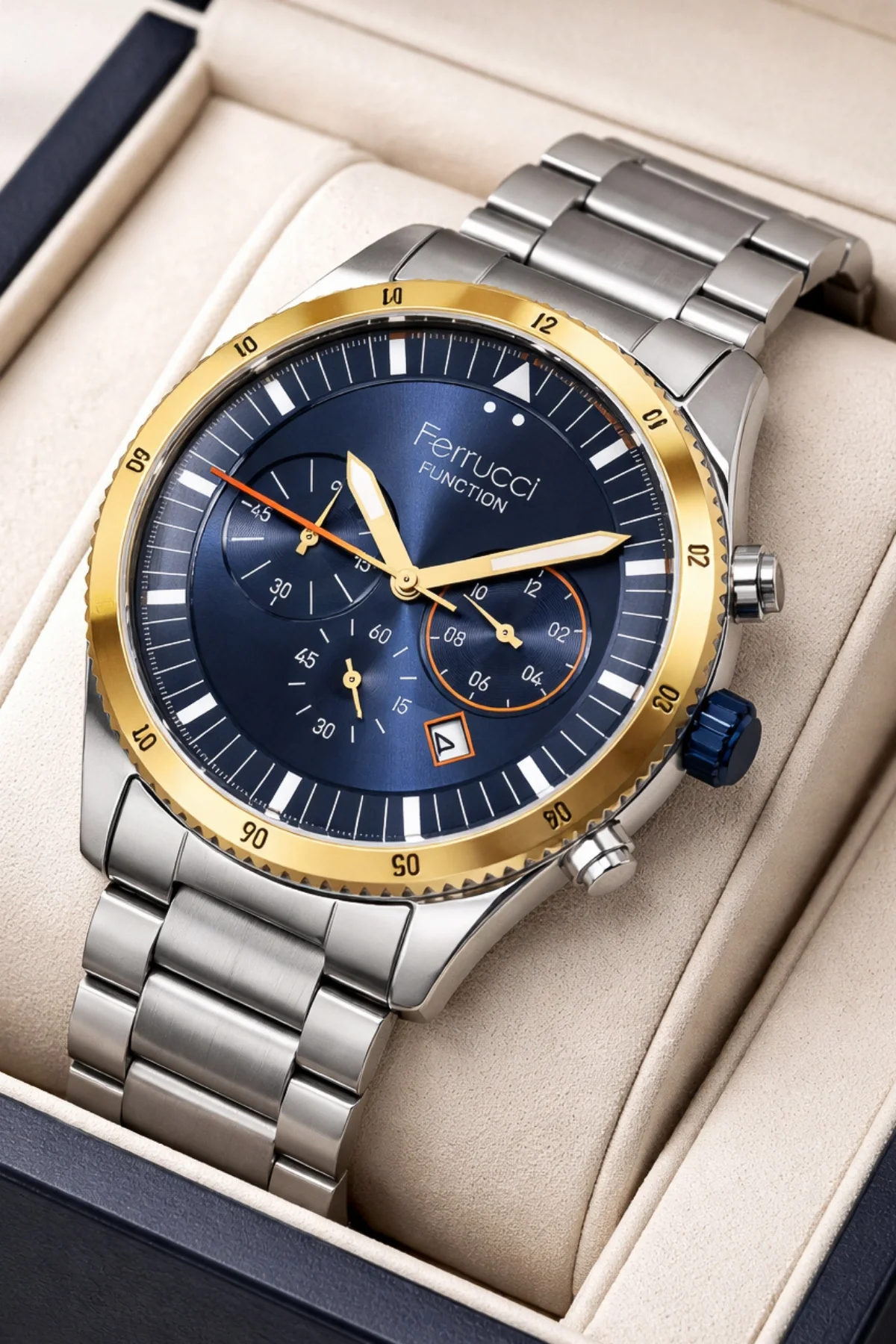 Ferrucci Function FC 13907TM Erkek Kol Saati – Şıklık ve Fonksiyonelliğin Buluşma Noktası zmfer001