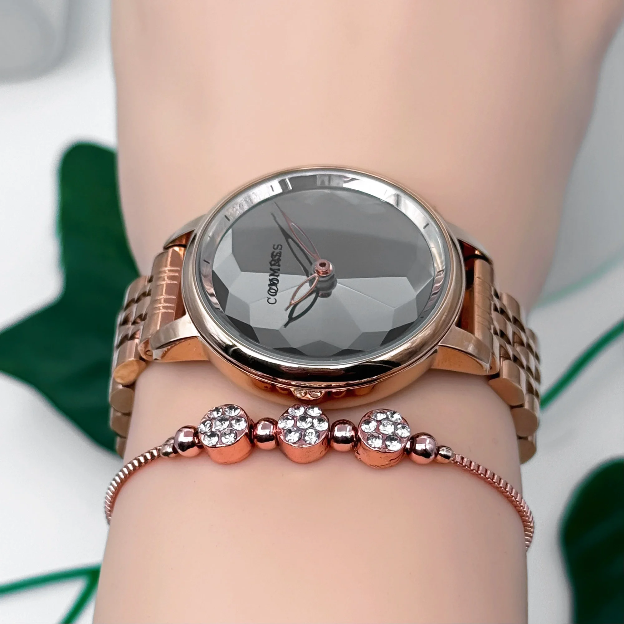 Commes Çelik Kordon&Kasa Kadın Kol Saati 3 Atm Su Geçirmez Rose zmcms040