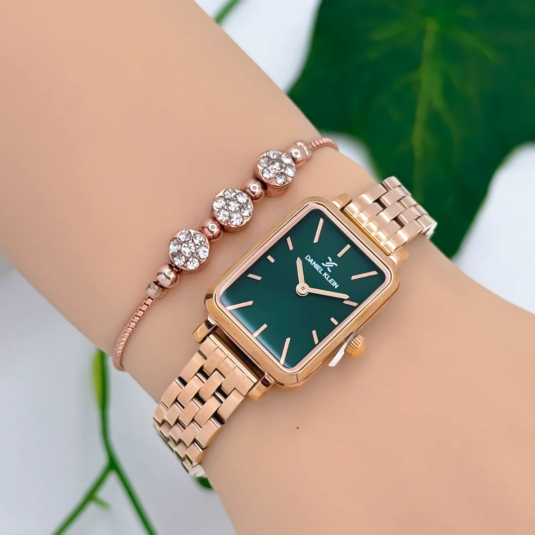 Daniel Klein Çelik Kordon Kadın Kol Saati 3 Atm Suya Dayanıklı Rose zmdk1187