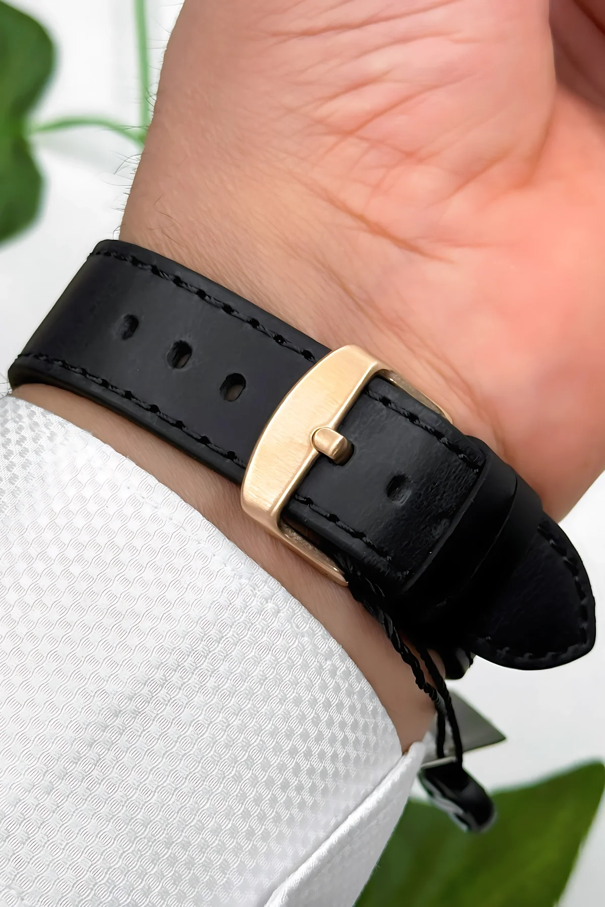 Daniel Klein Exclusive Siyah Deri Kordon Rose Çelik Kasa Erkek Kol Saati+Bileklik zmdk1171