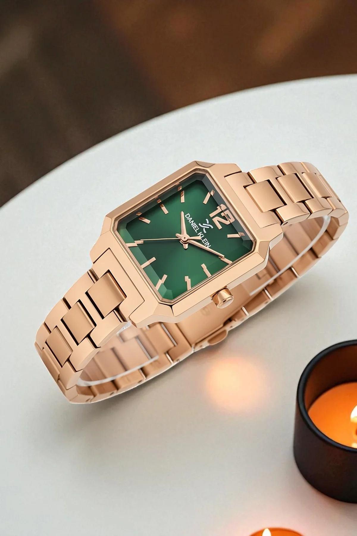 Daniel Klein Kadın Kol Saati, Çelik Kordon&Kasa+Bileklik Hediyeli Rose zmdk1199