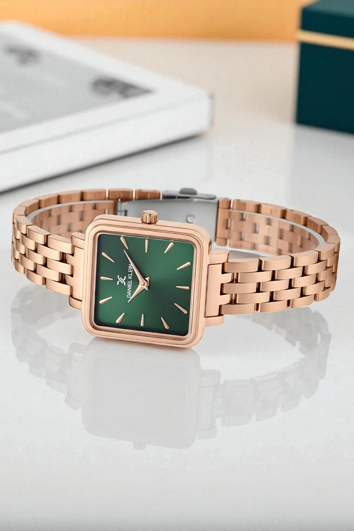 Daniel Klein Kadın Kol Saati, Çelik Kordon&Kasa+Bileklik Hediyeli Rose zmdk1200