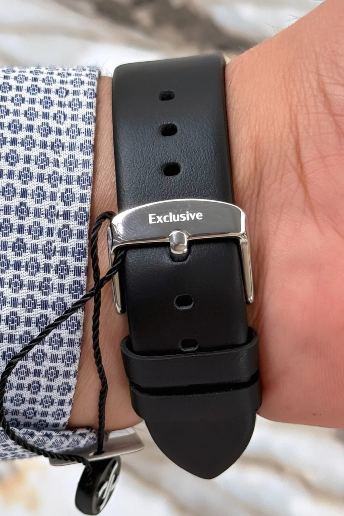 Daniel Klein Premium Exclusive 3Atm Siyah Deri Kordon Erkek Kol Saati+Bileklik Zmdk1165