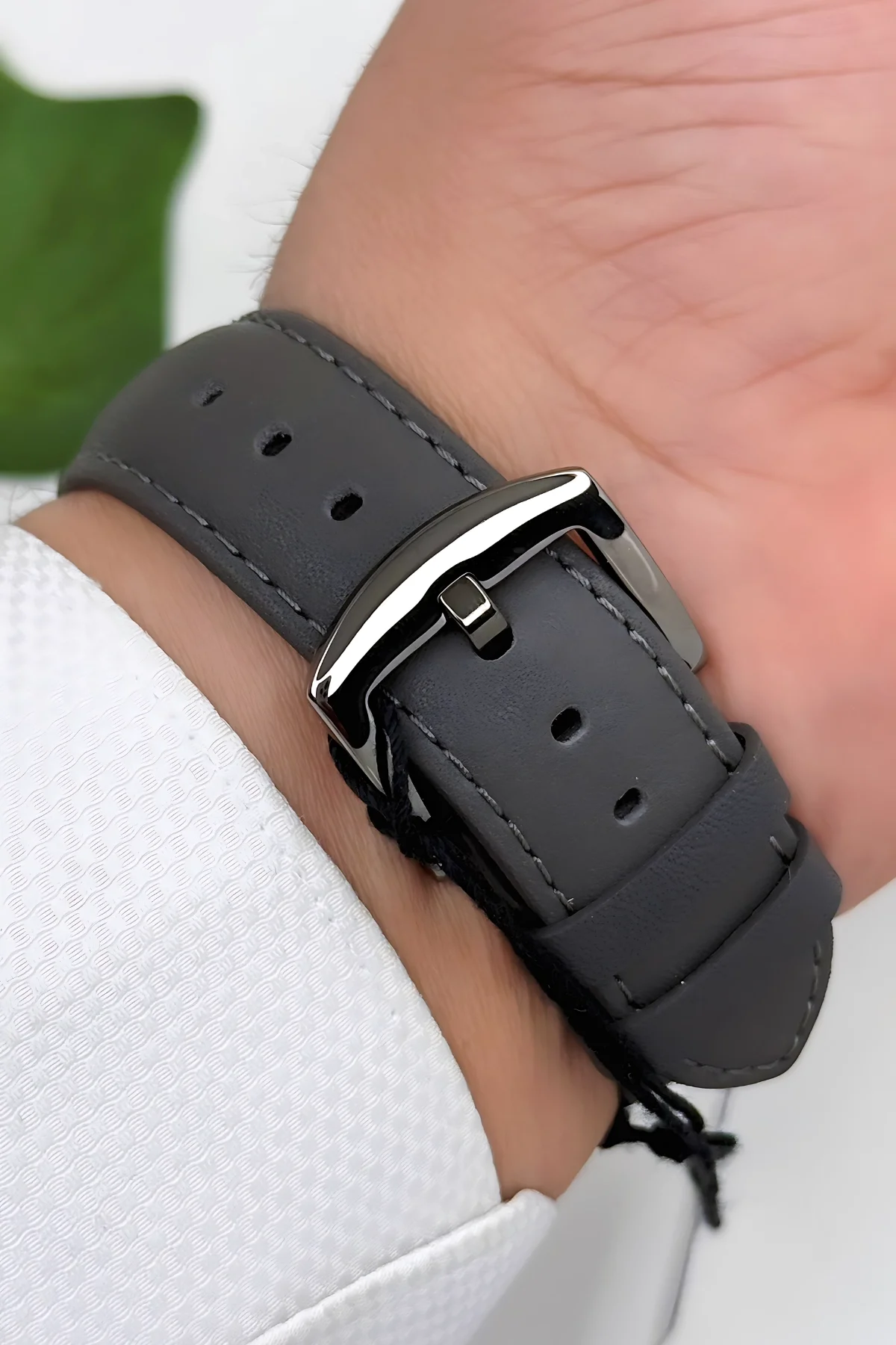 Ferrucci Function Deri Kordon Erkek Kol Saati 3 ATM- Bileklik Hediyeli Füme zmfer168