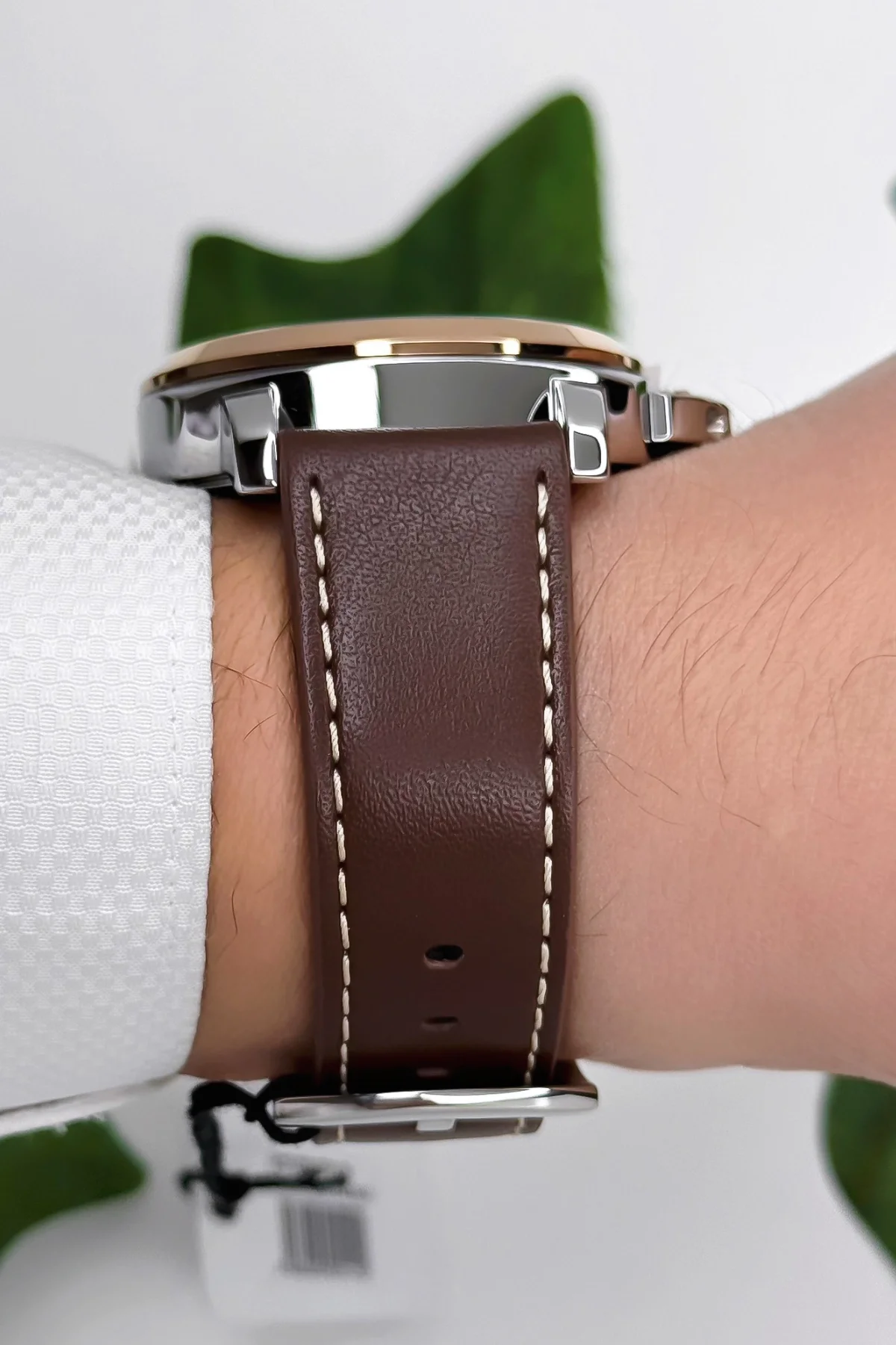 Ferrucci Function Deri Kordon Erkek Kol Saati 3 ATM- Bileklik Hediyeli Kahve-Rose zmfer162